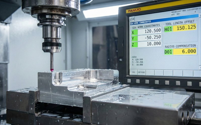 CNC Tezgâhlarda Takım Ofseti ve Sıfır Noktası Yönetimi: Hataları Azaltan Uygulama Rehberi