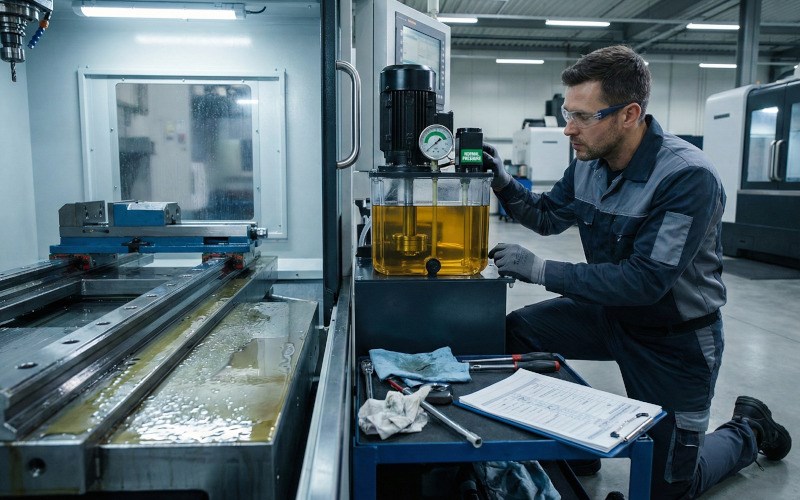 Tezgâh Yağlama Sistemleri: Merkezi Yağlama, Yağ Seçimi ve Yağsız Çalışmanın Maliyeti