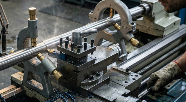 Uzun Parçalarda Torna İşlemi: Salınım ve Sapma Nasıl Kontrol Altına Alınır?